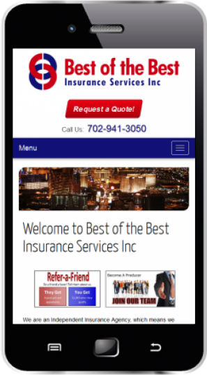 Responsive for Mobile Phones